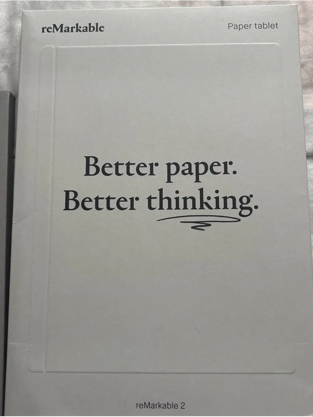 reMarkable 2 Marker Plus Book Folio - Gray